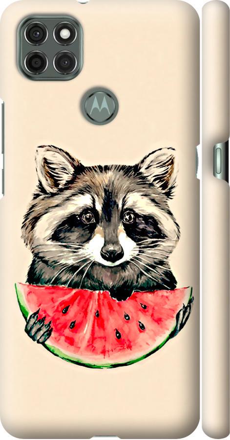 Чехол на Motorola G9 Power Енотик с арбузом (4605m-2229-42517)