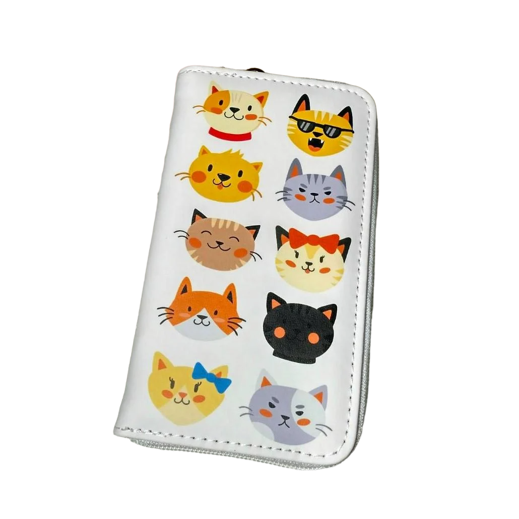 Кошелек детский с рисунком Котики (0205-3)