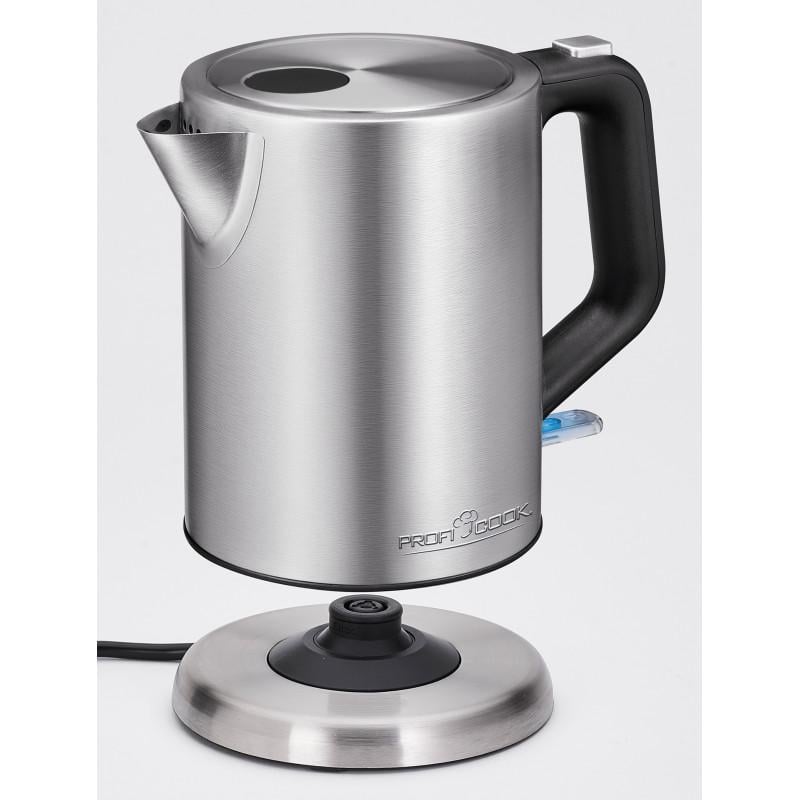 Електрочайник Profi Cook PC-WKS 1106 1850-2200 Вт нержавіюча сталь 1 л - фото 4 Електрочайник Profi Cook PC-WKS 1106 1850-2200 Вт нержавіюча сталь 1 л - фото 4