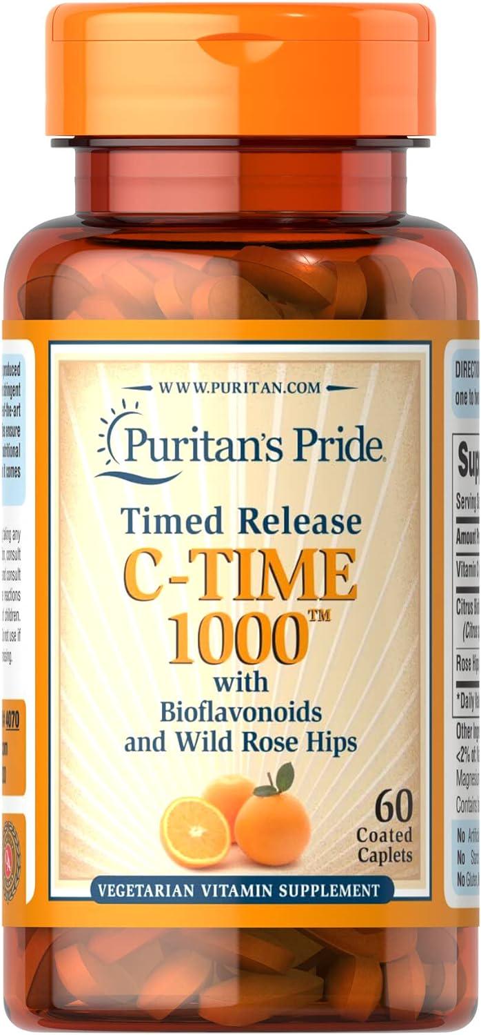 ᐉ Вітамін C Puritan's Pride Vitamin C 1000 mg with Citrus Bioflavonoids