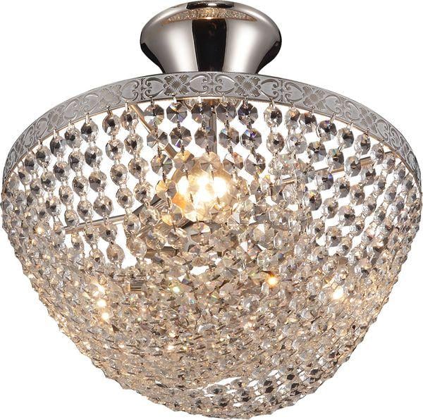 Люстра хрустальная Altalusse INL-1121C-03 White Polish Nickel (8599879101878)