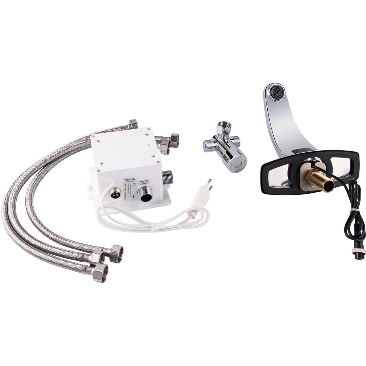 Смеситель для раковины Lidz Tech 077 LDTEC077CRM32533 бесконтактный Chrome (2553560401) - фото 5