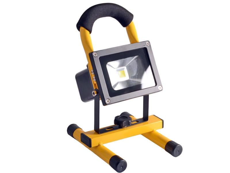 Фонарь светодиодный с аккумулятором Lemanso LMP28 10W 6500К IP65 (5278)