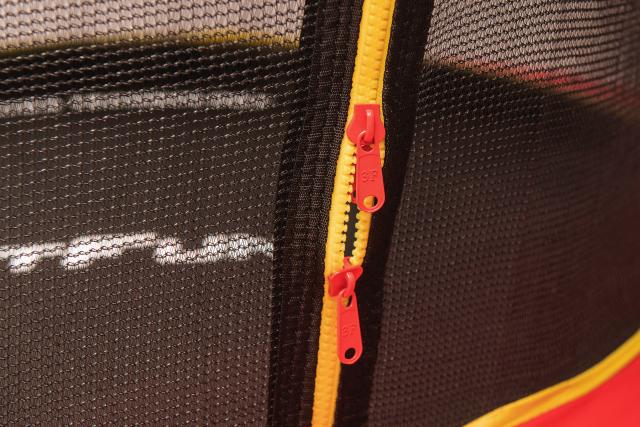 Батут Just Fun с сеткой 140 см Red (6909707) - фото 6