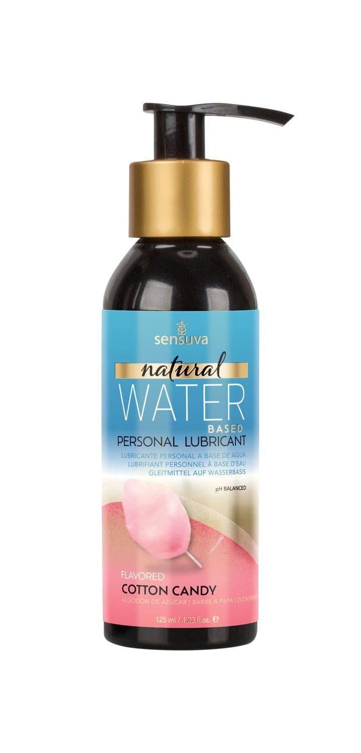 Смазка на водной основе Sensuva Natural Water-Based Cotton Candy без глицерина и парабенов 125 мл (37990475)
