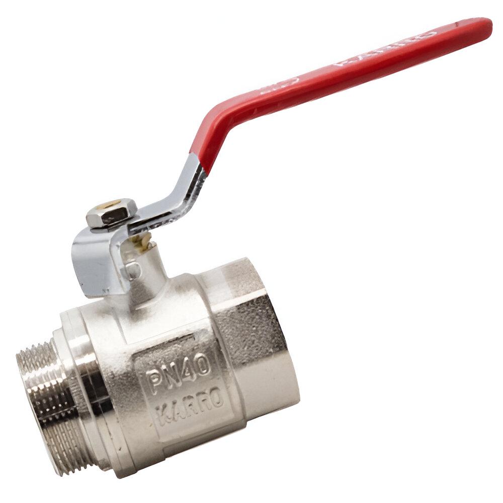 Кран шаровой Karro STANDART+ 3/4" ВЗ Красный (SQ-1034915)