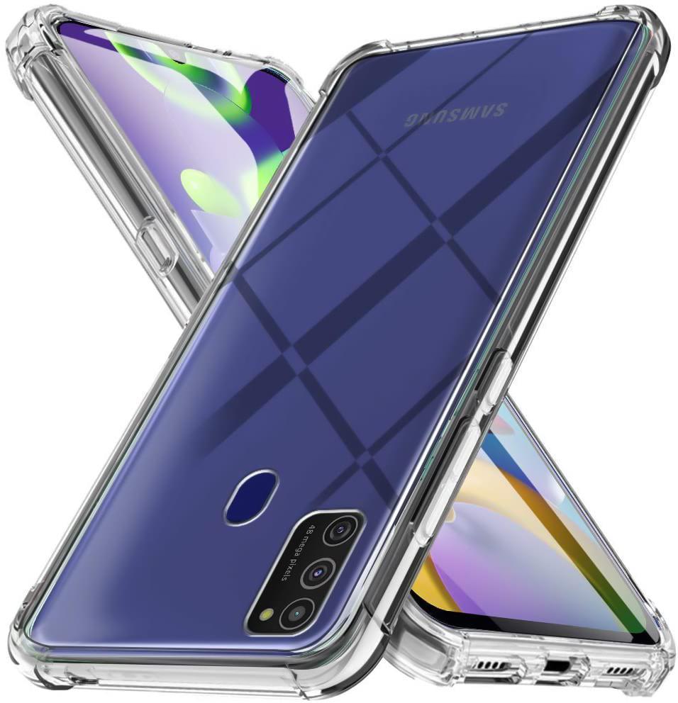 Прозорий чохол UltraAir OneCam для Samsung Galaxy A21s A217 (посилений кутами) (15526) Прозорий чохол UltraAir OneCam для Samsung Galaxy A21s A217 (посилений кутами) (15526)