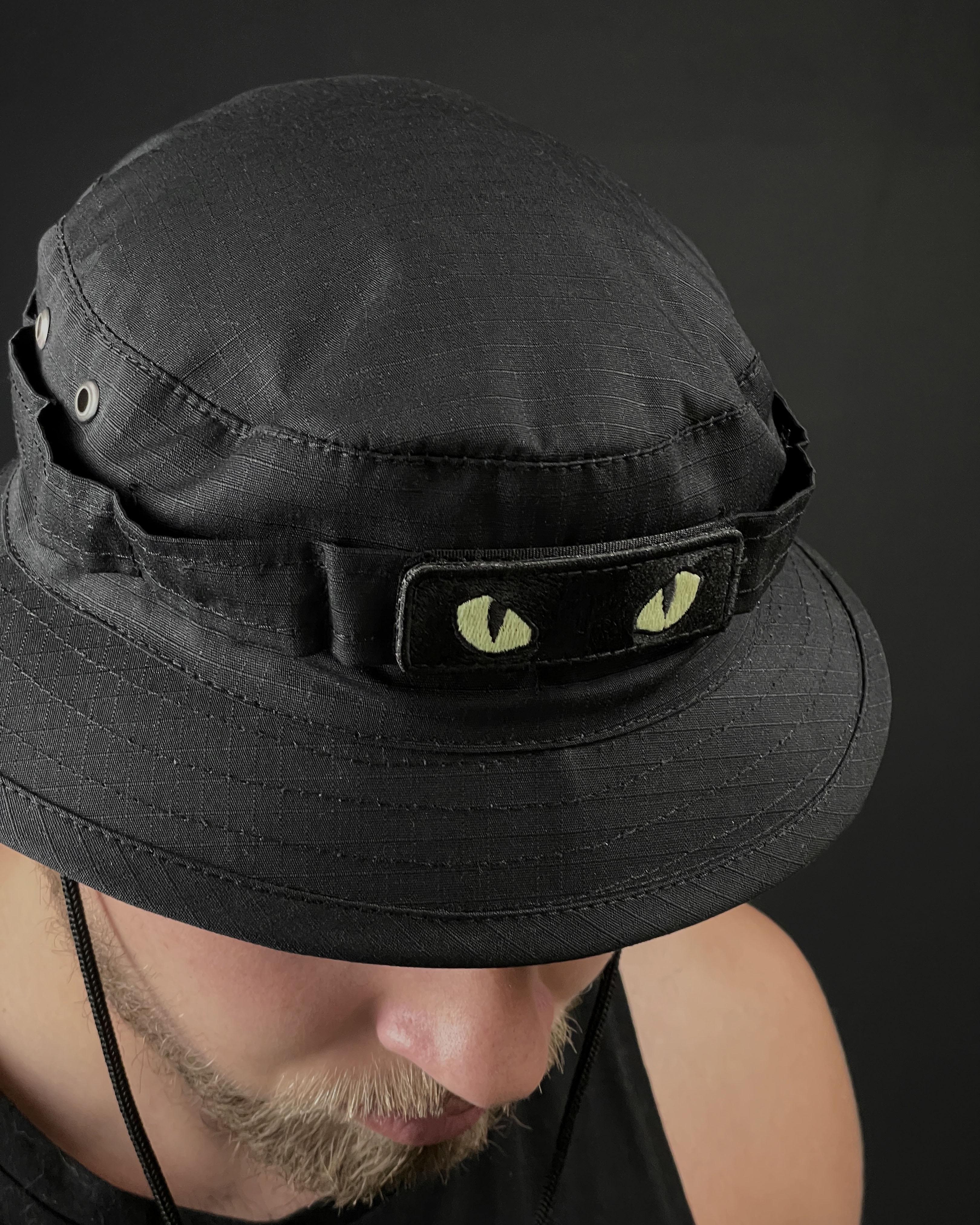 Патч Котячі очі Чорний (SHE.PRIK-48.1) - фото 3 Патч Котячі очі Чорний (SHE.PRIK-48.1) - фото 3