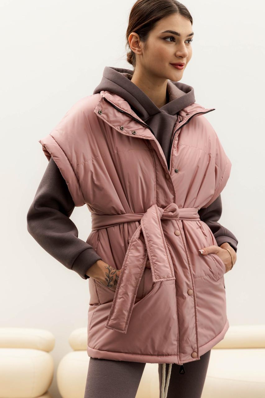 Жилет женский L-XL Розовый (2738607228)