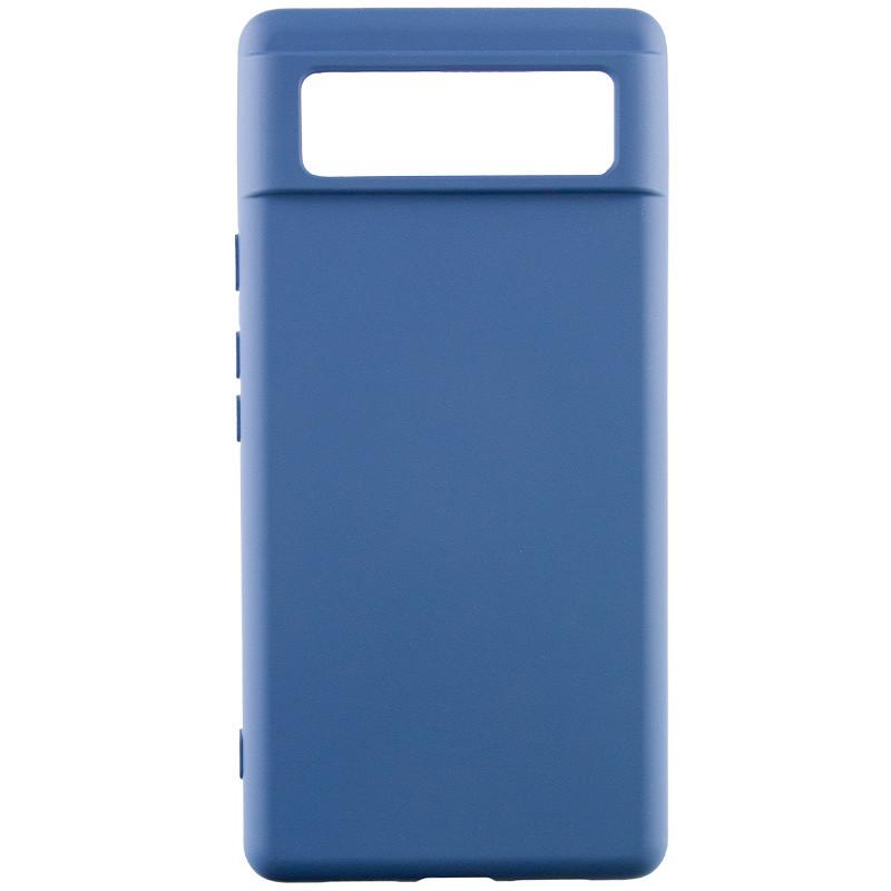 Противоударный чехол Silicone Cover Lakshmi (A) для Google Pixel 6 Pro Синий / Navy Blue