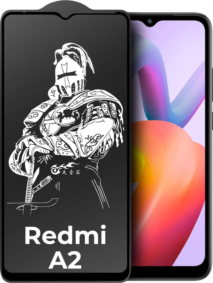 Стекло защитное King Fire Xiaomi Redmi A2 Full Glue Black (32587)