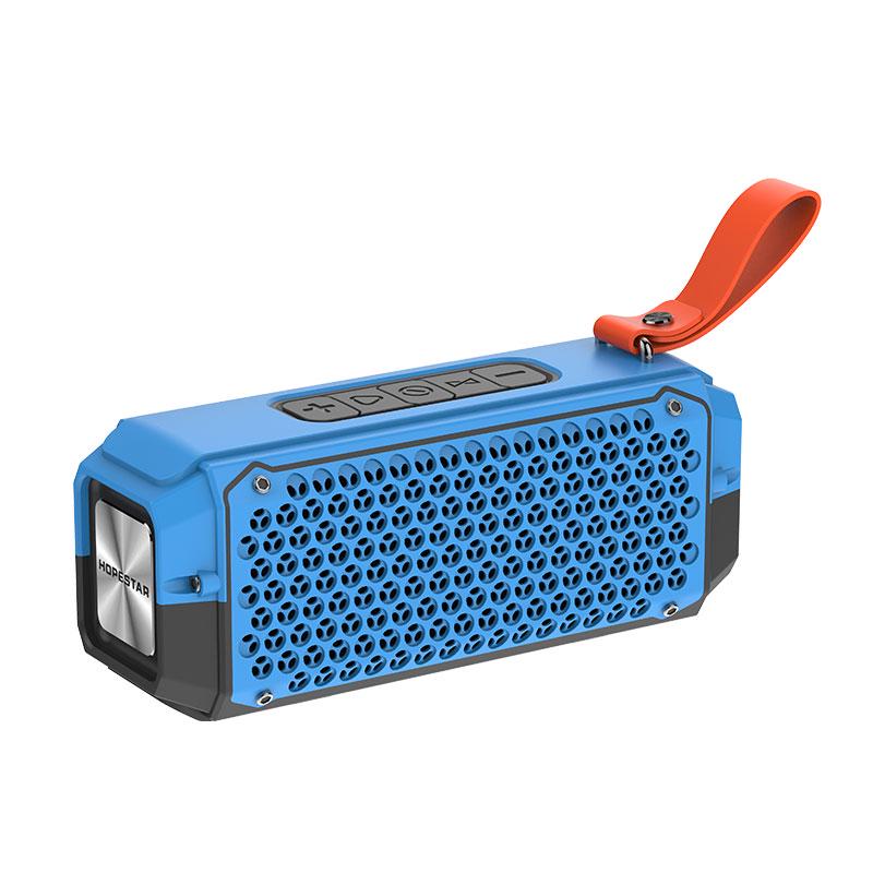 Портативна бездротова колонка Bluetooth Hopestar P17 Блакитний