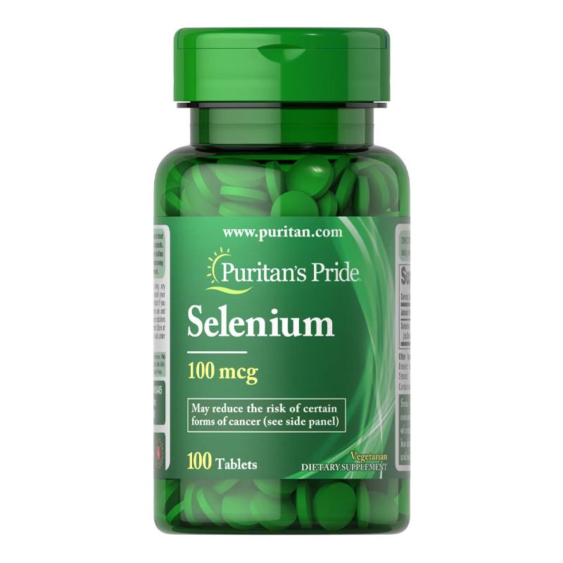 Селен Puritan's Pride Selenium 100 мкг 100 табл. (08974-01)
