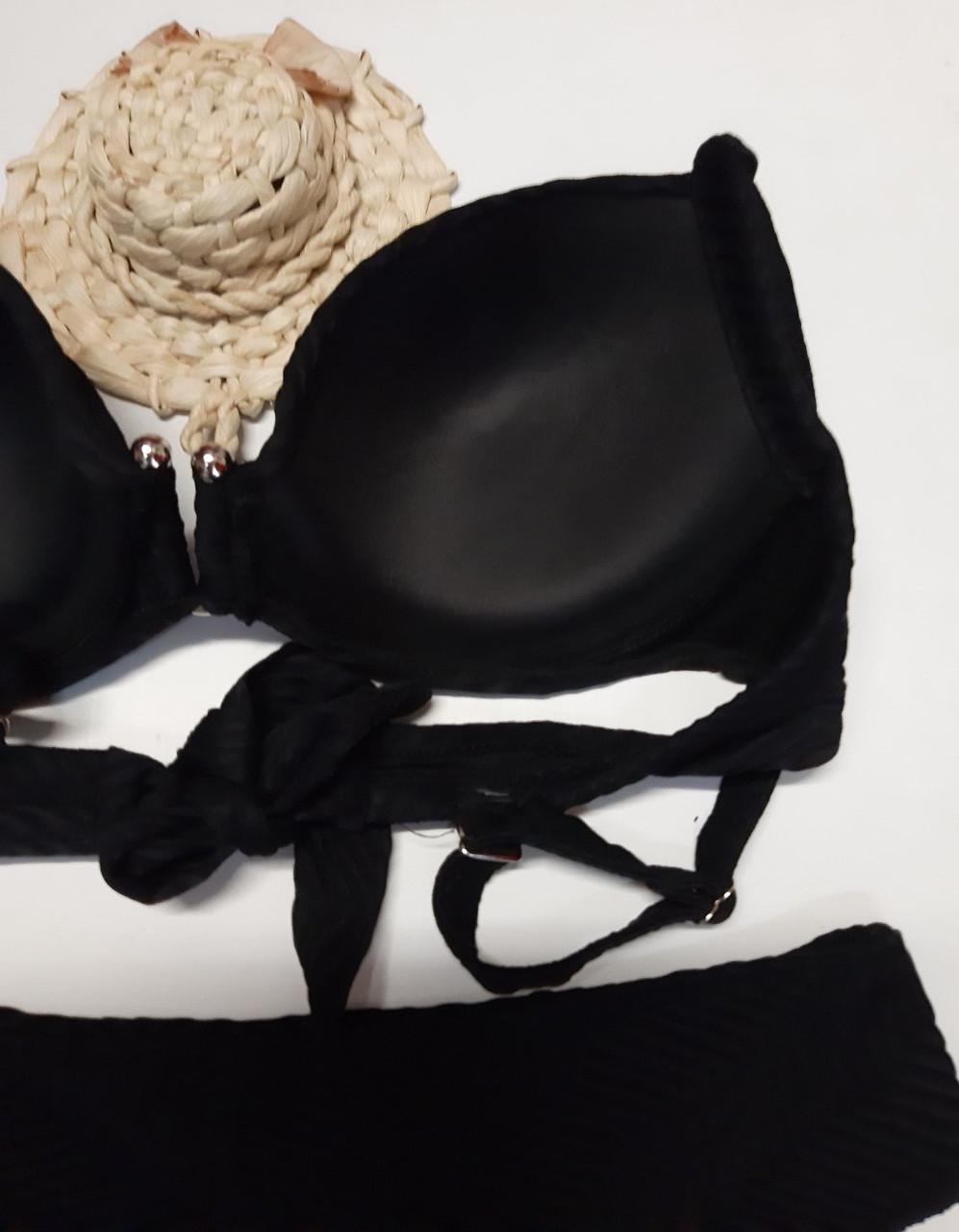 Купальник женский раздельный с пуш-ап Z.Five W88726k р. 50 Черный - фото 3