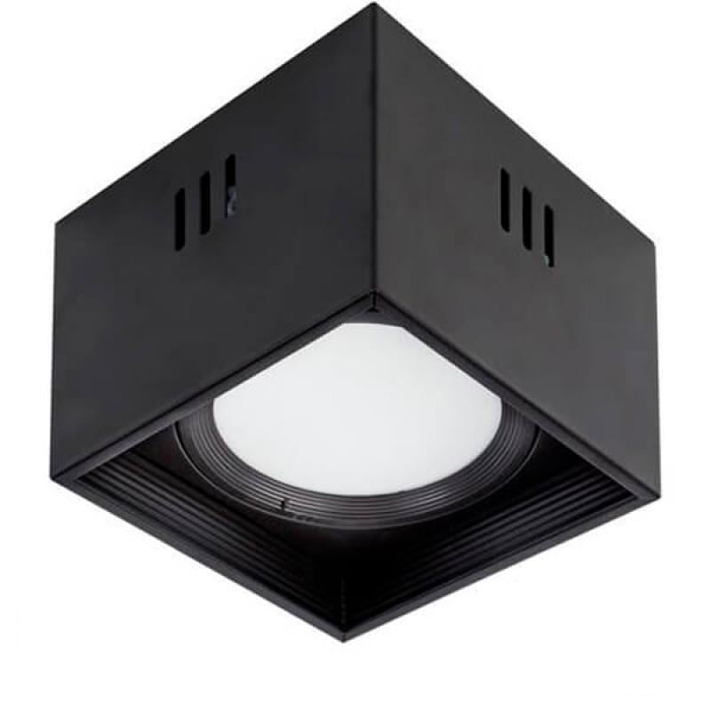 Світильник світлодіодний накладний Horoz Electric Sandra-SQ10 10W Чорний
