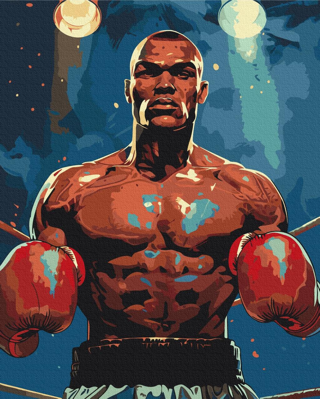 Картина за номерами Brushme Боксер BS54114 40x50 см (2314879198)