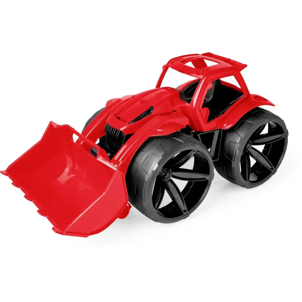 Іграшкова машинка бульдозер Wader Maximus 33х68х31 см Червоний (150-98-64500)