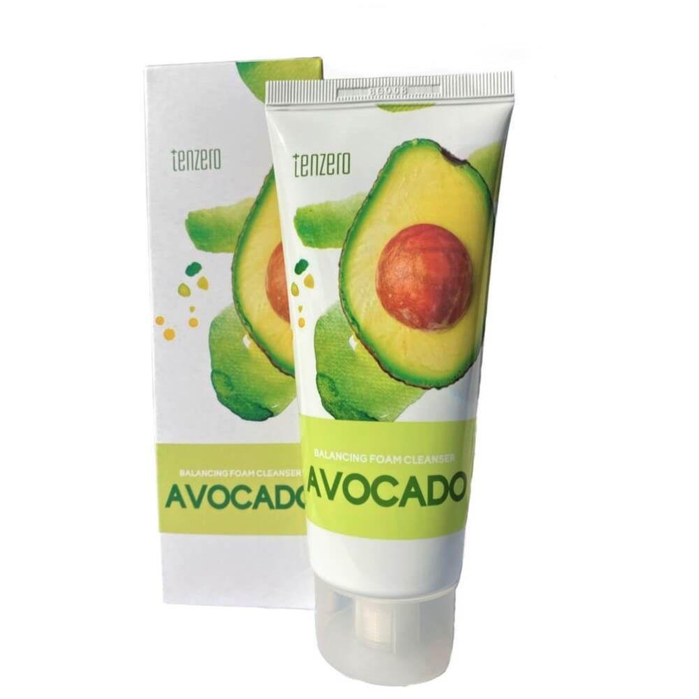 Пенка для умывания Tenzero Balancing Foam Cleanser Avocado с авокадо 100 мл (8809628882461) - фото 2