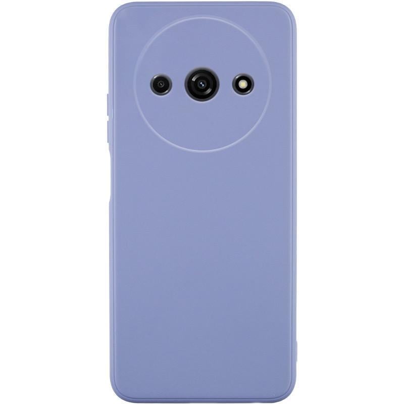 Противоударный Силиконовый чехол Candy Full Camera для Xiaomi Redmi A3 Голубой/Mist Blue