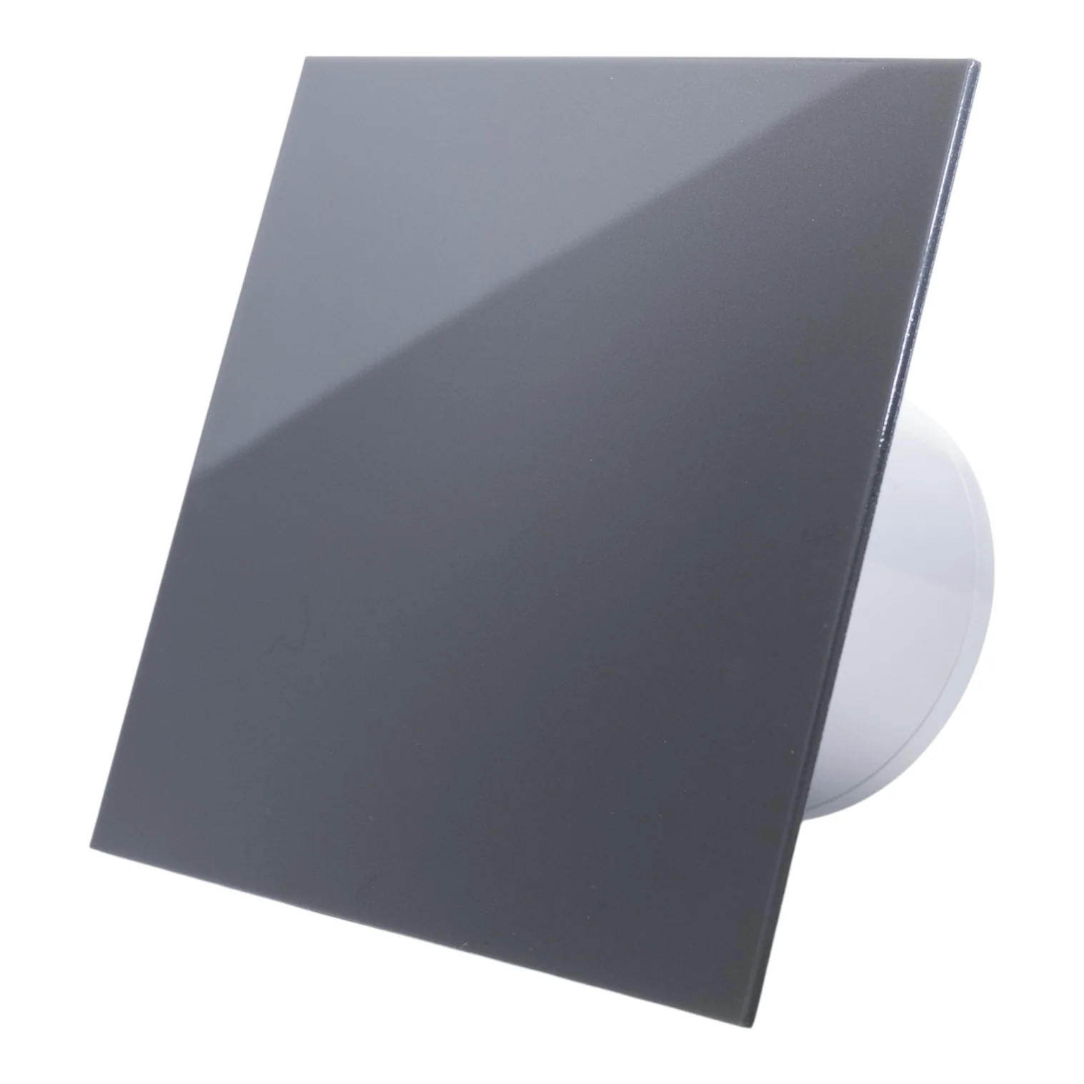 Вентилятор для ванной комнаты Ecovent DECORA Ø100 Super Silent Серый глянцевый Вентилятор для ванной комнаты Ecovent DECORA Ø100 Super Silent Серый глянцевый