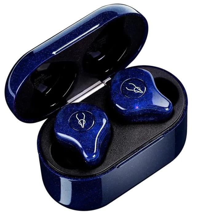 Беспроводные Bluetooth наушники Sabbat E12 Ultra Galaxy Синий