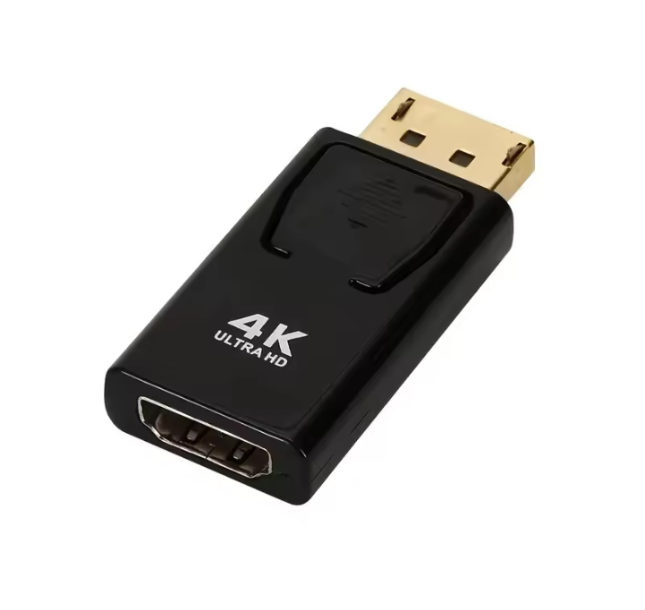 Переходник с DisplayPort на HDMI адаптер 4К UltraHD converter video/audio Black
