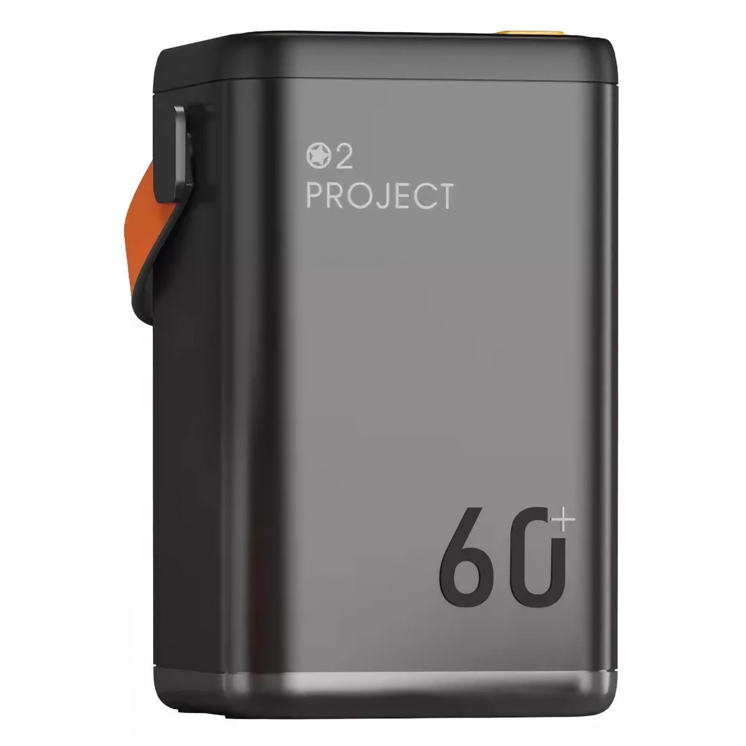 Повербанк O2 Project 60000 mAh Чорний (11401807)