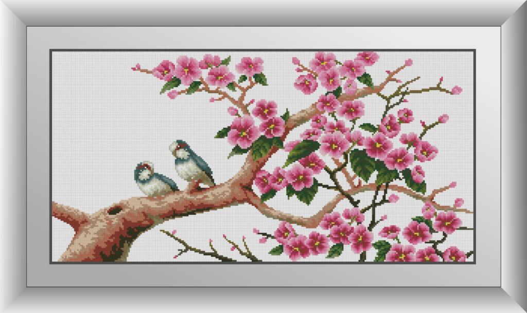 Алмазна мозаїка Dream Art Сакура 35x70 см (DA.30461)