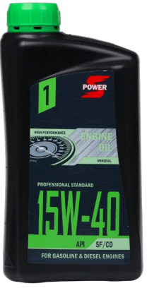 Олива моторна S-Power Standard 15W-40 1 л