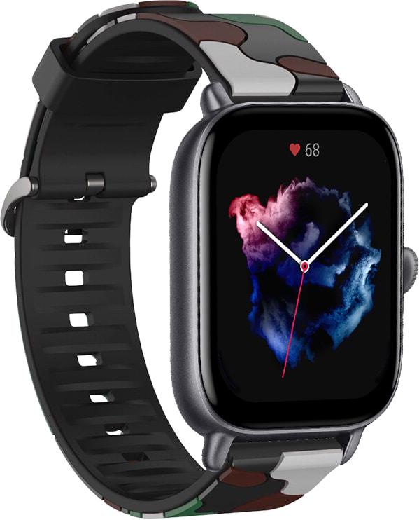 Ремешок Tactic Camouflage для Amazfit GTS 3 Brown (32925-30) - фото 1