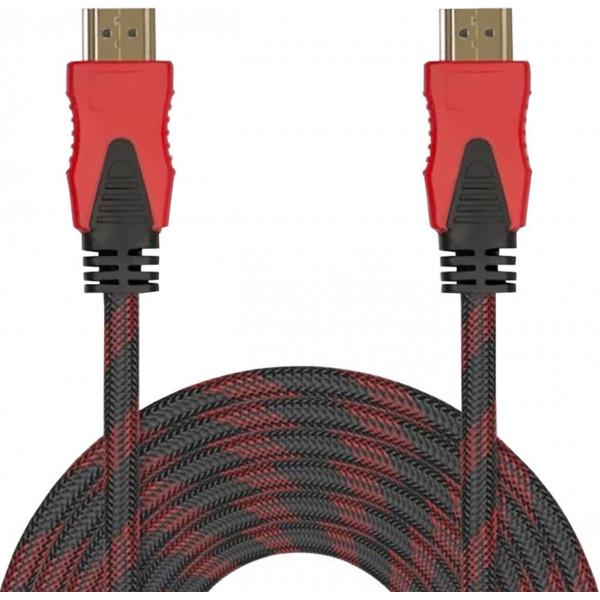 Кабель Lesko HDMI/HDMI 15 m Black/Red (2671-11792)