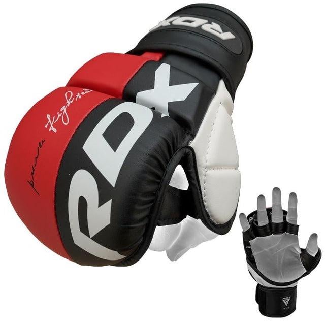 Рукавиці для ММА RDX T6 Plus Rex L Red (GGR-T6R-L+)