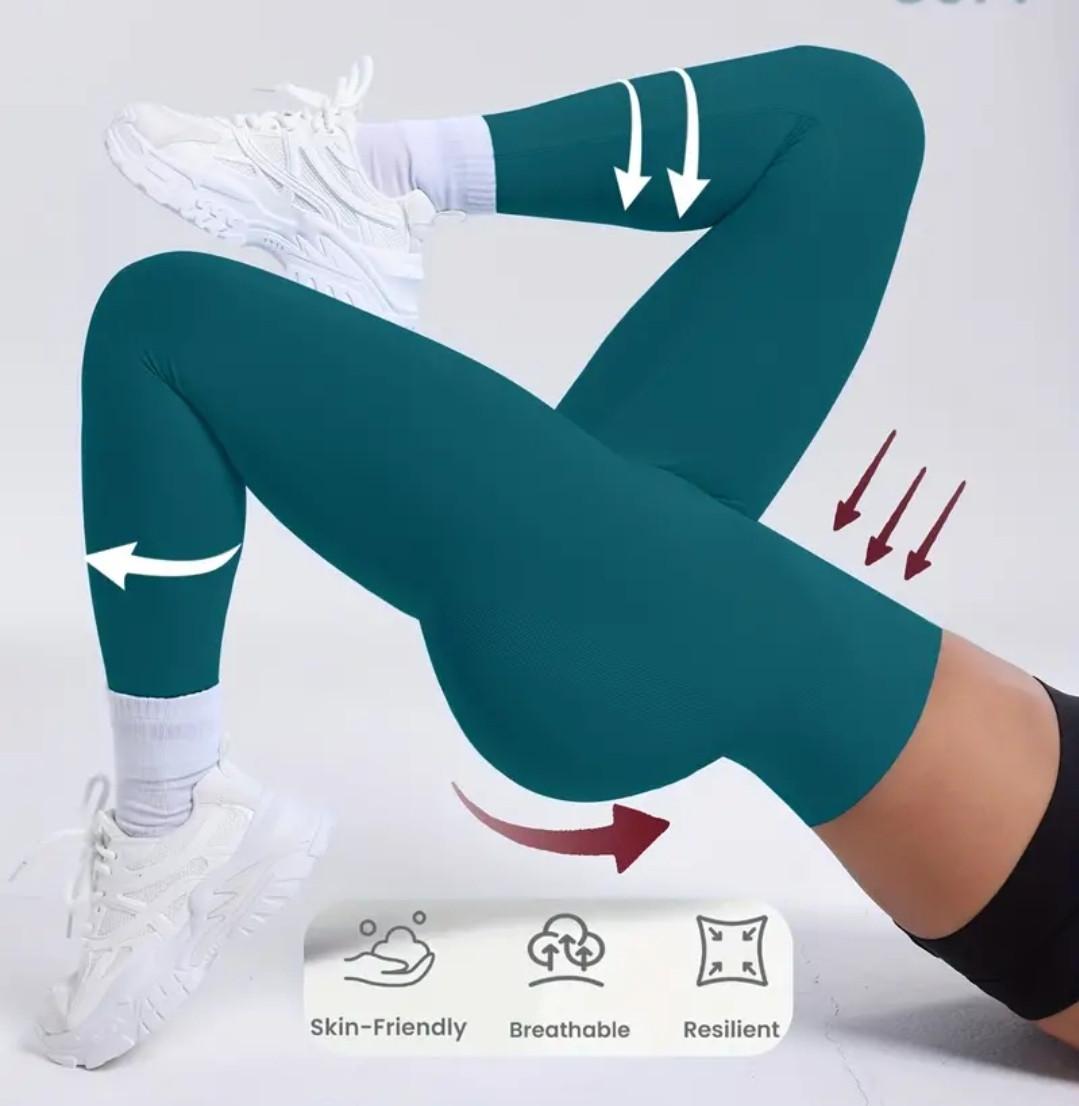 Лосины Profesional с пуш-апом L Малахитовый (2543501363) - фото 5