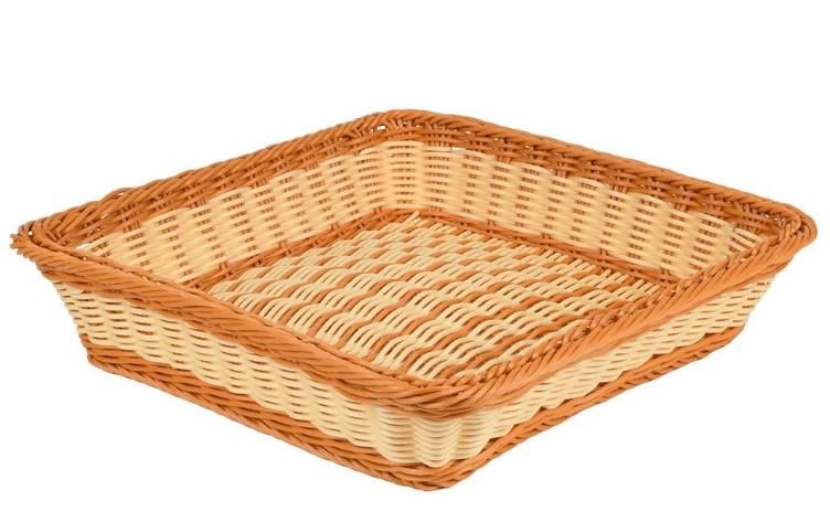 Кошик плетений Pure Wicker 35х35х8 см (R41325)