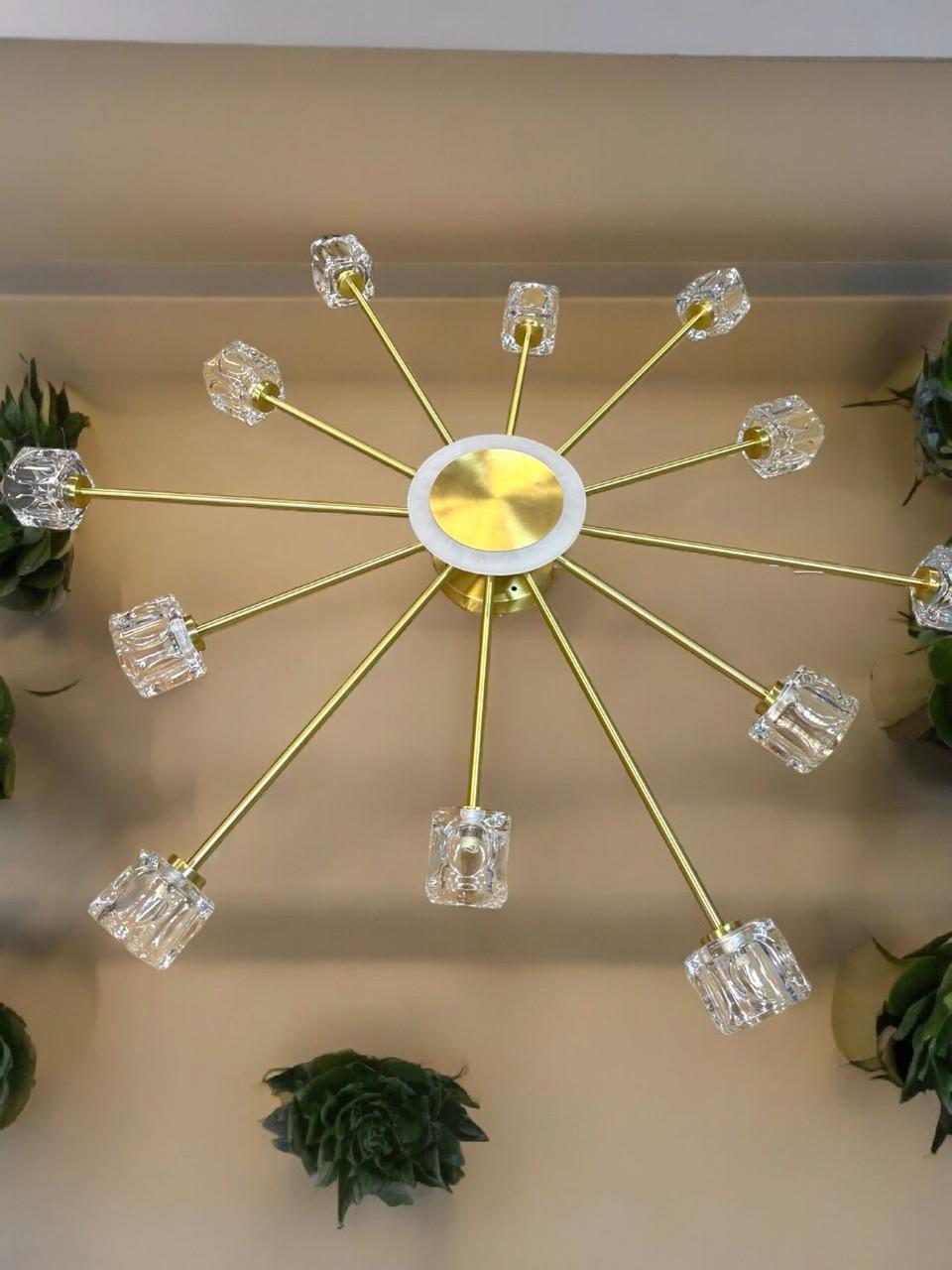 Люстра Нептун LED Золотой (8810-B) - фото 10 Люстра Нептун LED Золотой (8810-B) - фото 10