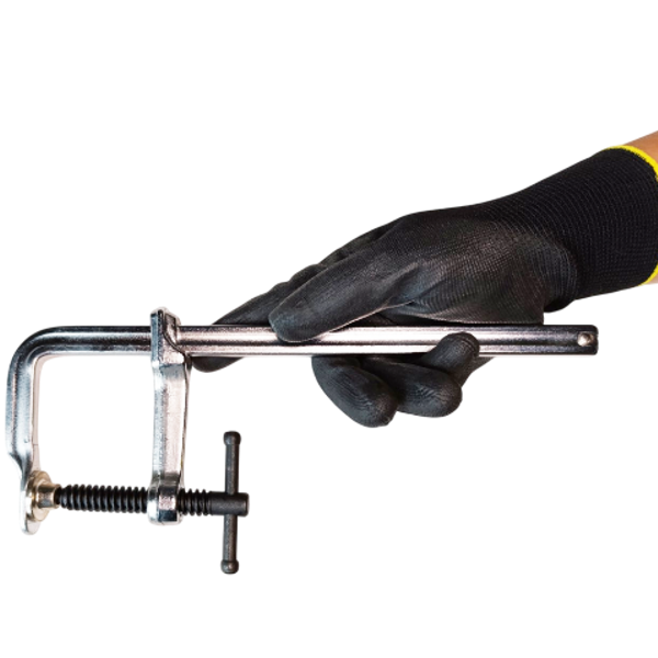 Струбцина WorkMan Screw тип F кованая винтовая 60х200 мм (621) - фото 2