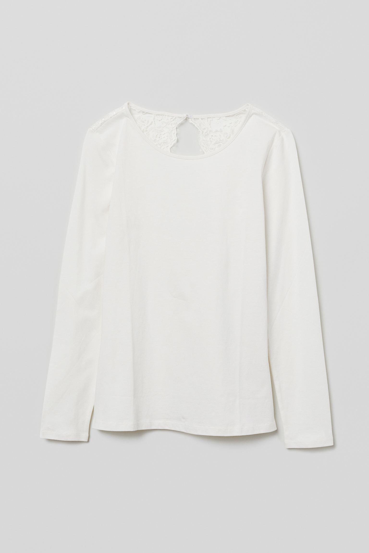 Блуза H&M XS Белый (1602618942)