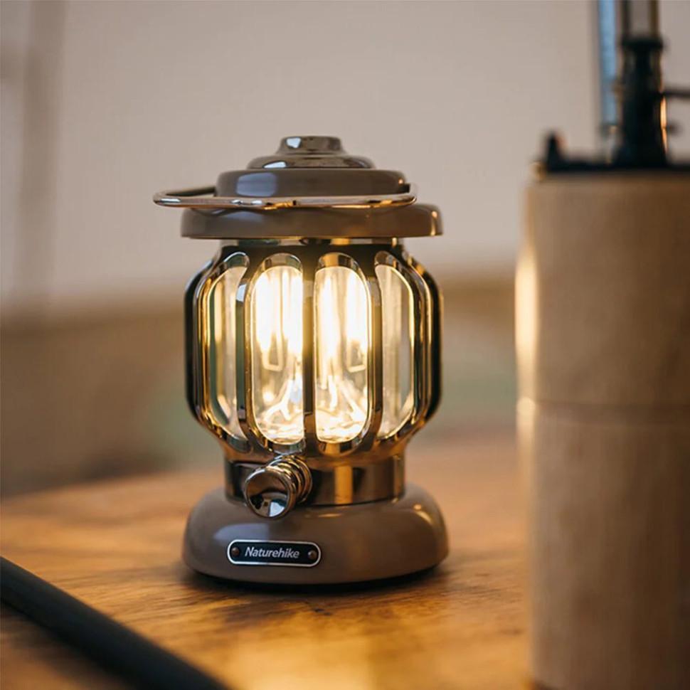 Ліхтар кемпінговий Naturehike NH21ZM008 Сірий (92094) - фото 5 Ліхтар кемпінговий Naturehike NH21ZM008 Сірий (92094) - фото 5