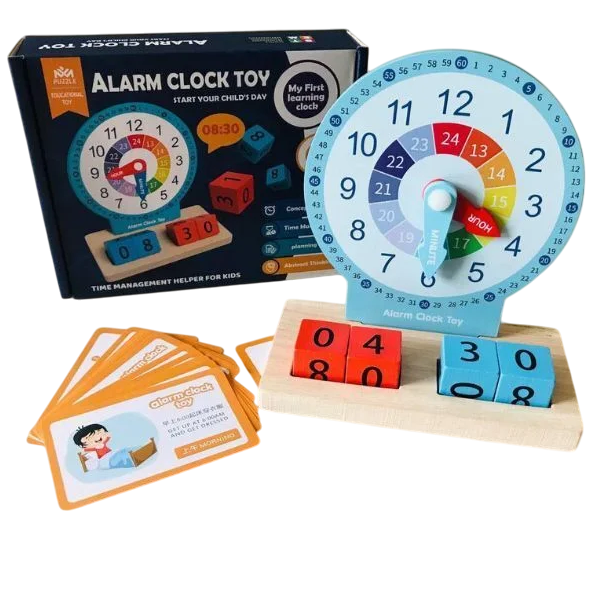Детская игра Учим время 17x13,5x3,7 см (Q00668)