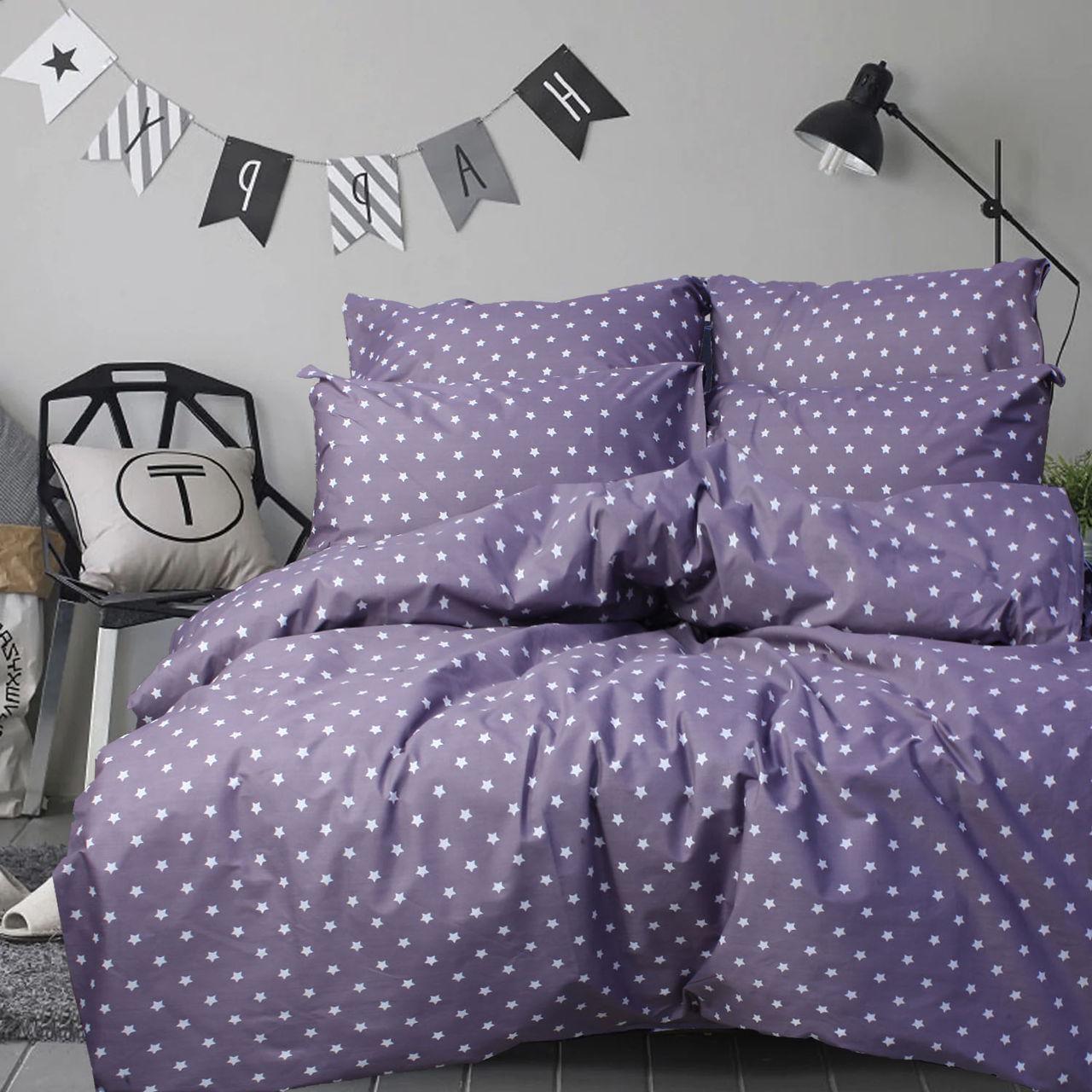 Комплект постельного белья детский Еней-плюс З0060 Серый/Белый