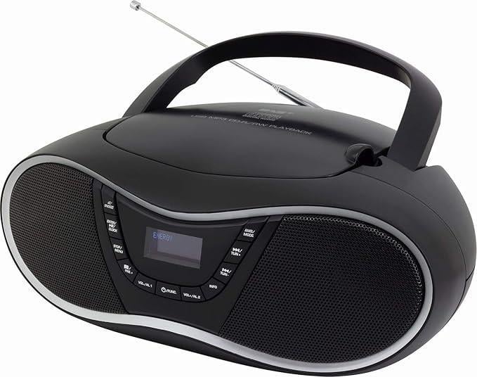 Бумбокс Soundmaster SCD1990SW Dab+ CD/MP3 USB 1,5 В (SCD1990SW)