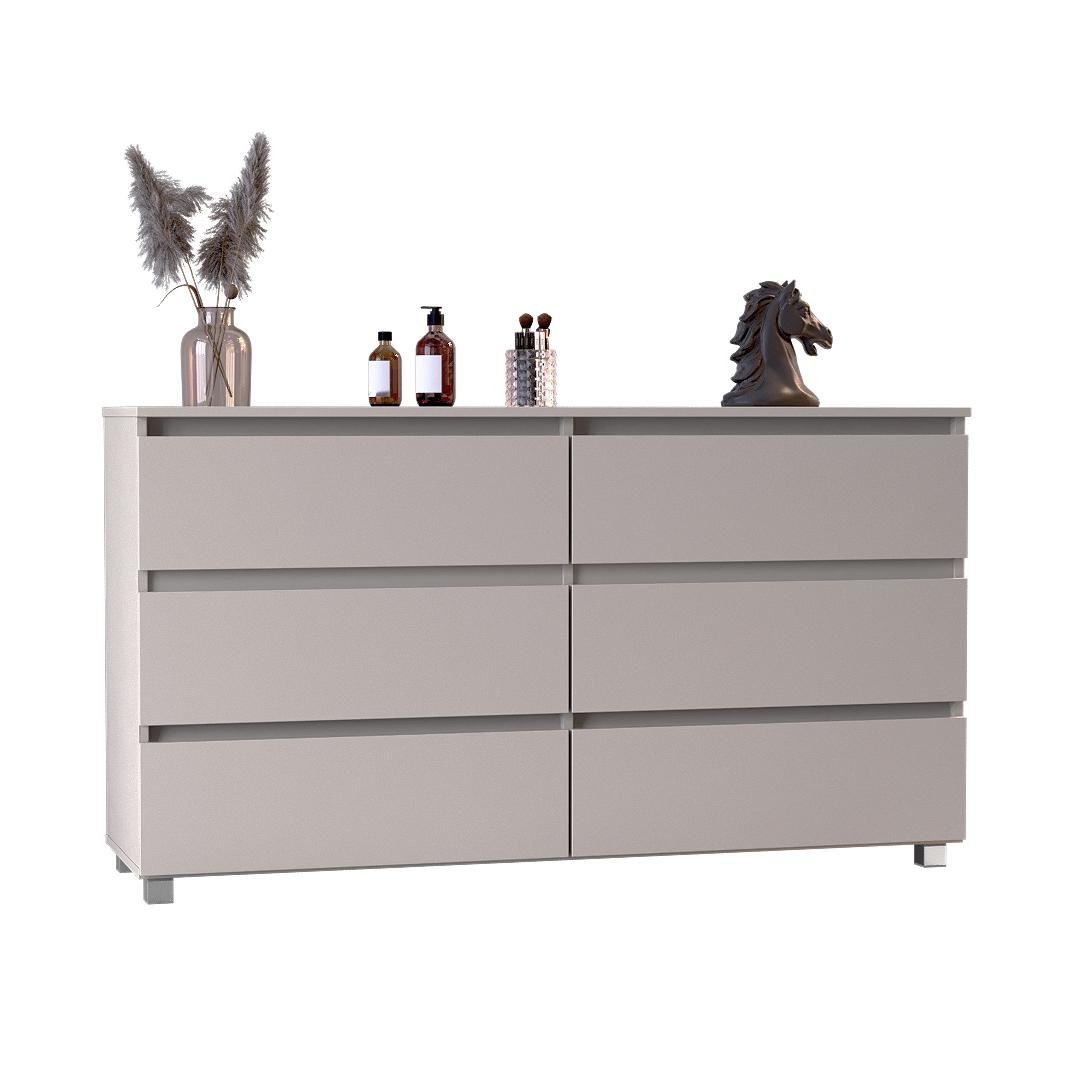 Комод Капри К-307 140x76x40 см Кашемир (01257)