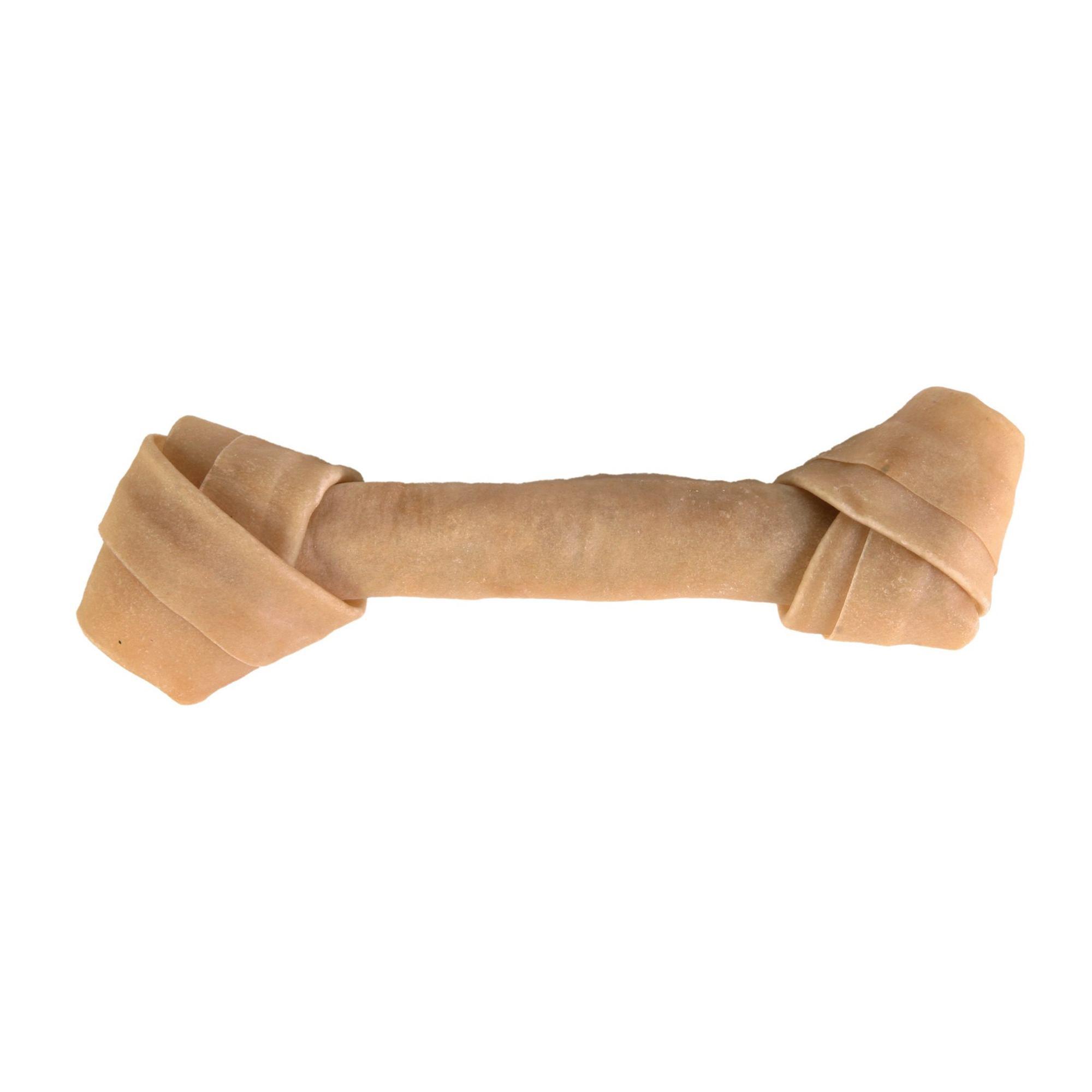 Лакомство для собак Trixie Кость прессованная жевательная натуральная кожа 18 см 85 г 1 шт. (2654)