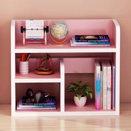 Полка книжная настольная из дерева Юнами Барби (КПА-035150)