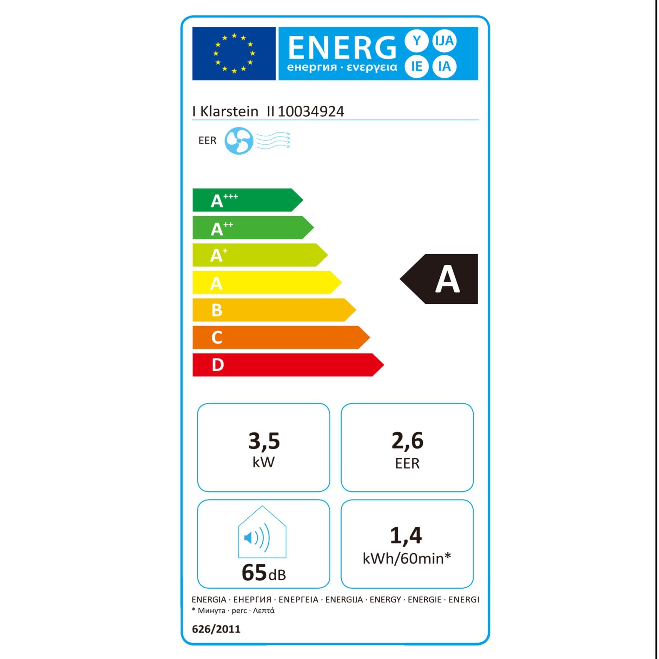 Кондиционер мобильной фирмы KLARSTEIN Iceblock 1350 Вт - фото 10