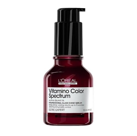 Незмивна сироватка для сяючого блиску та збереження 5 вимірювань колірного спектру L'Oreal Professionnel Vitamino Color 50 мл