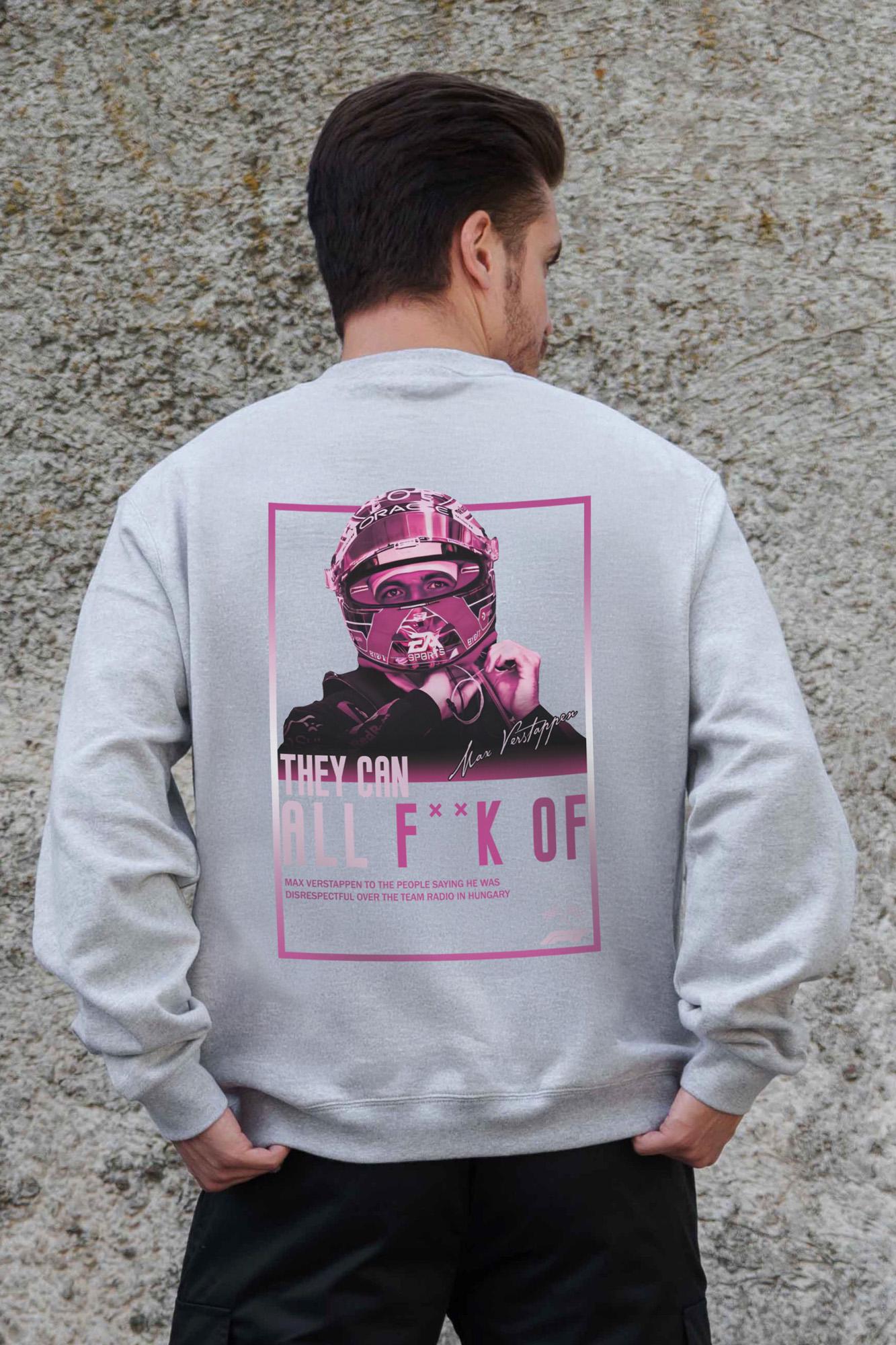 Свитшот оверсайз Verstappen L/XL Grey (L/XL8055776)