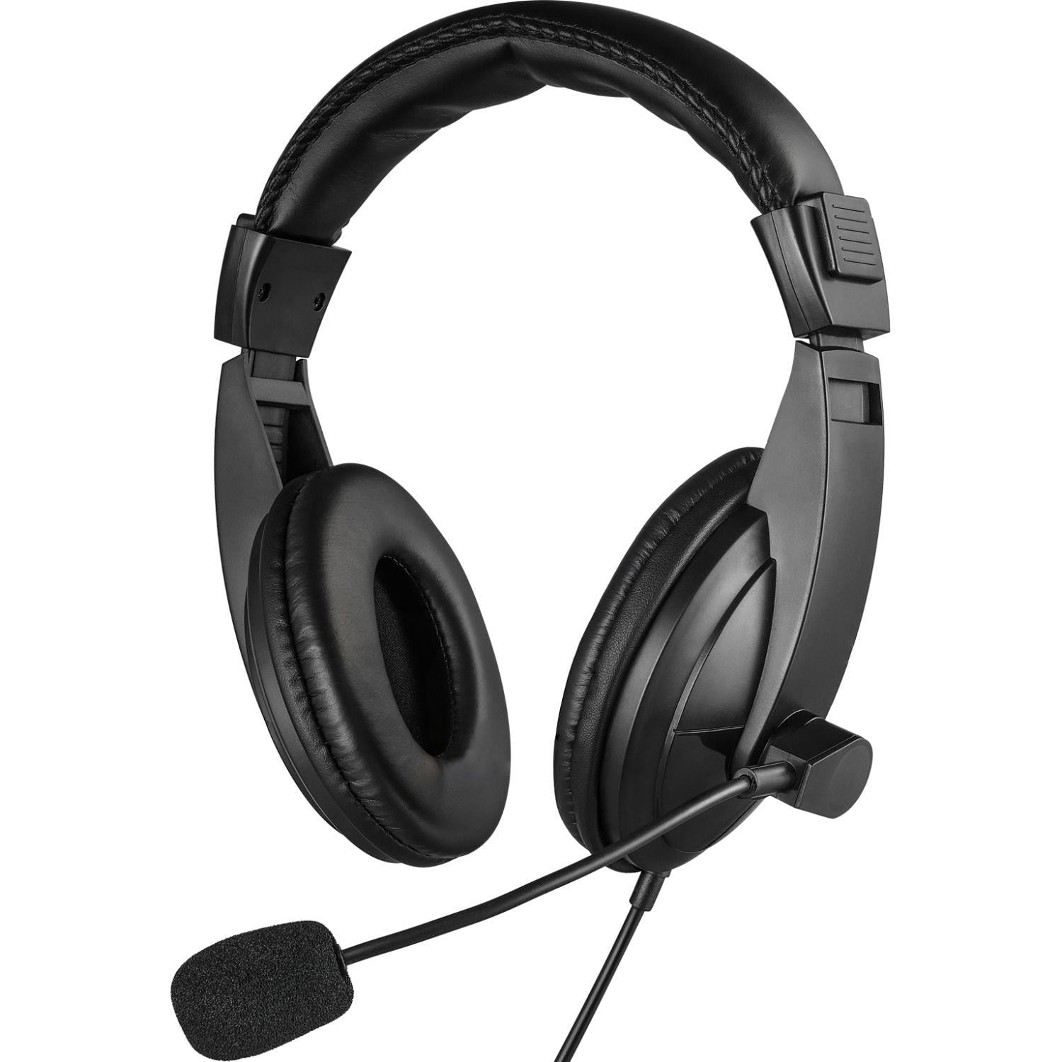 Навушники дротові з мікрофоном Sandberg Saver MiniJack Headset Large 3,5 мм mini-Jack Black (325-28)