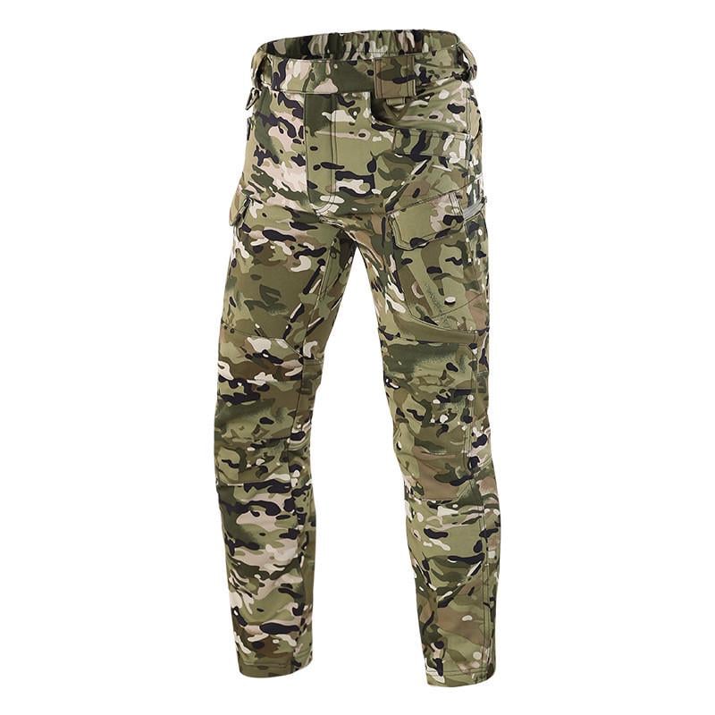 Штани чоловічі Lesko B260 Camouflage CP теплі XL