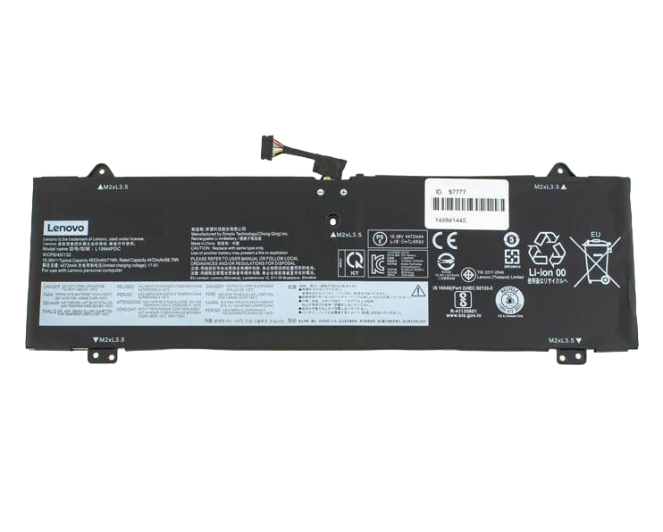 Аккумулятор для ноутбука Lenovo Yoga 7 14ACN6 4610 mAh 15,4V (147395)